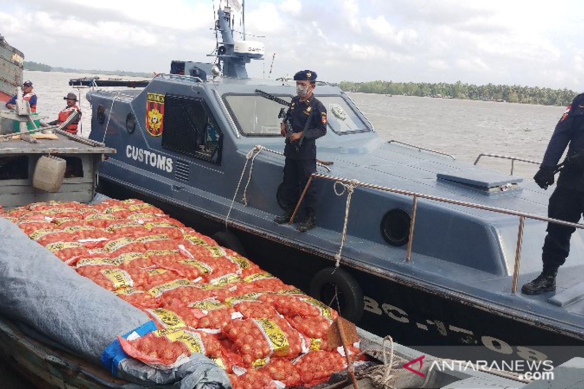 BC Teluk Nibung gagalkan upaya penyelundupan 10 ton bawang bombay