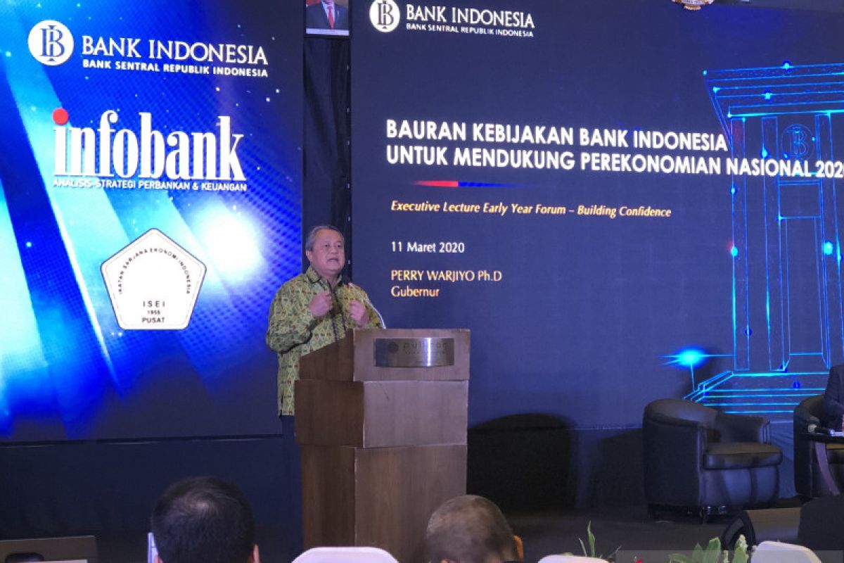 Gubernur BI proyeksikan pertumbuhan ekonomi global 2,7 persen