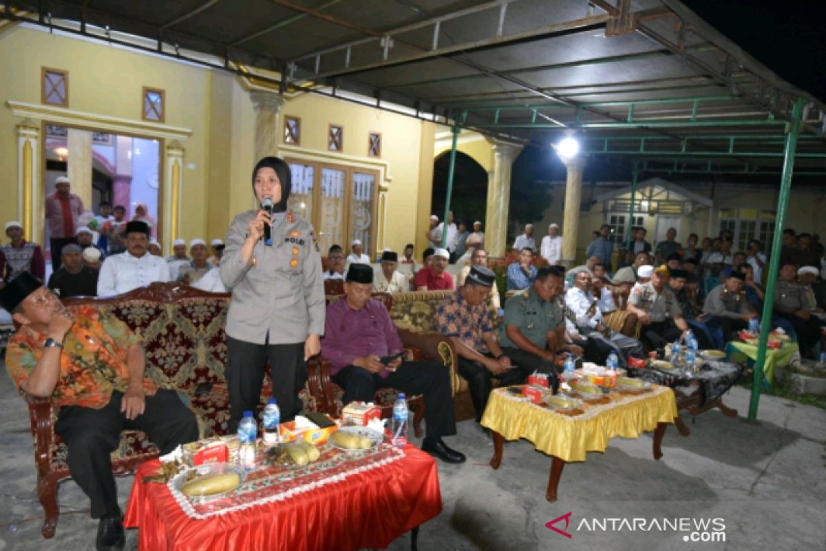 Kapolres Padangsidimpuan ajak masyarakat usir pengedar Narkoba di Kampung Darek