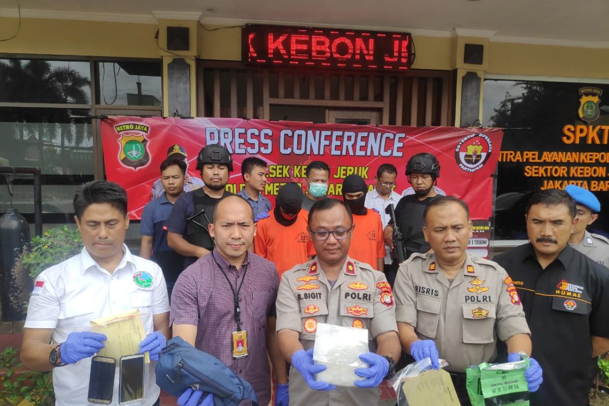 Dua pengedar sabu di Kebon Jeruk dikendalikan dari lapas