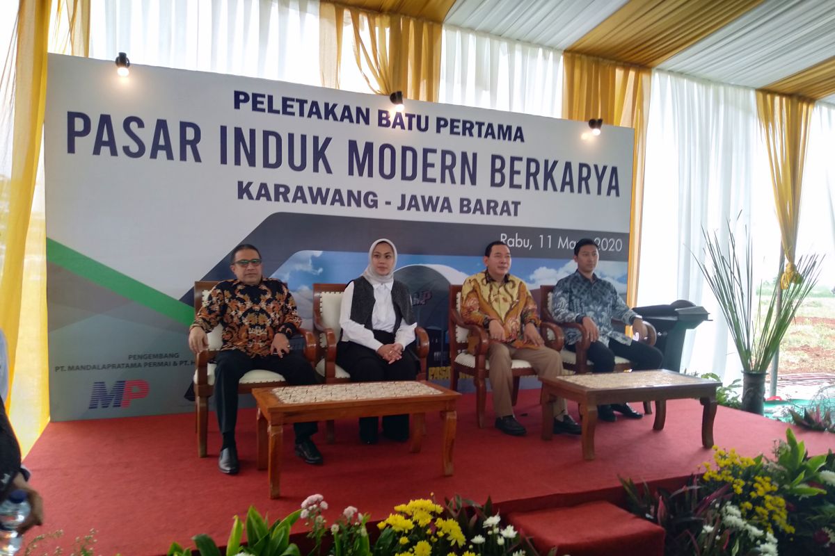 Pedagang Pasar Cibitung dan Tangerang akan pindah ke Pasar Induk Modern Cikampek