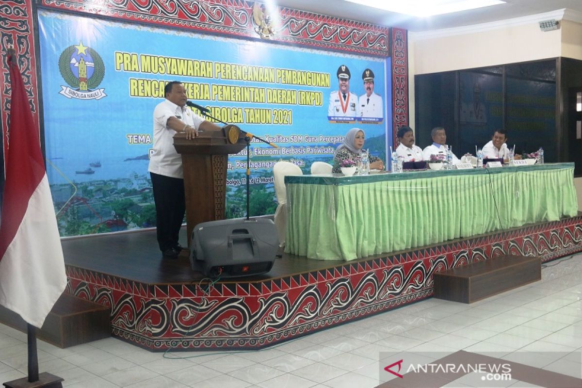 Pemkot Sibolga mantapkan perencanaan pembangunan lewat pra Musrembang