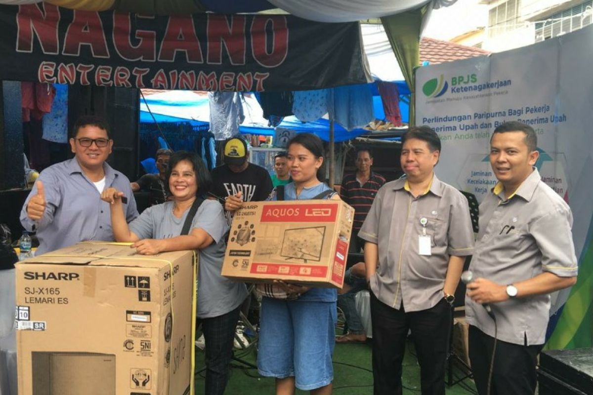 Goes to Pasar BPJAMSOSTEK Pematangsiantar target rangkul 5 ribu pedagang