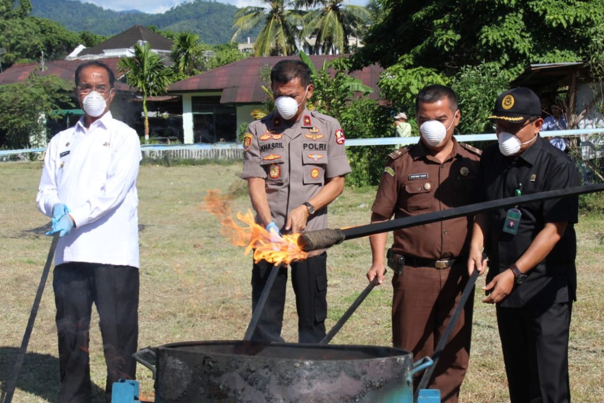 BNNP ungkap peredaran 180 kilogram ganja kering