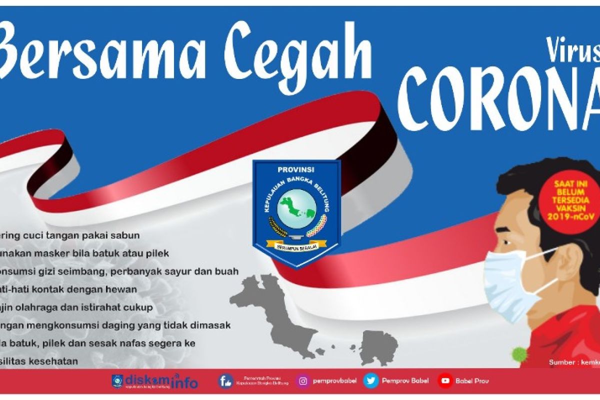 Diskominfo  Babel Tingkatkan Layanan Dalam Penanganan Virus Corona