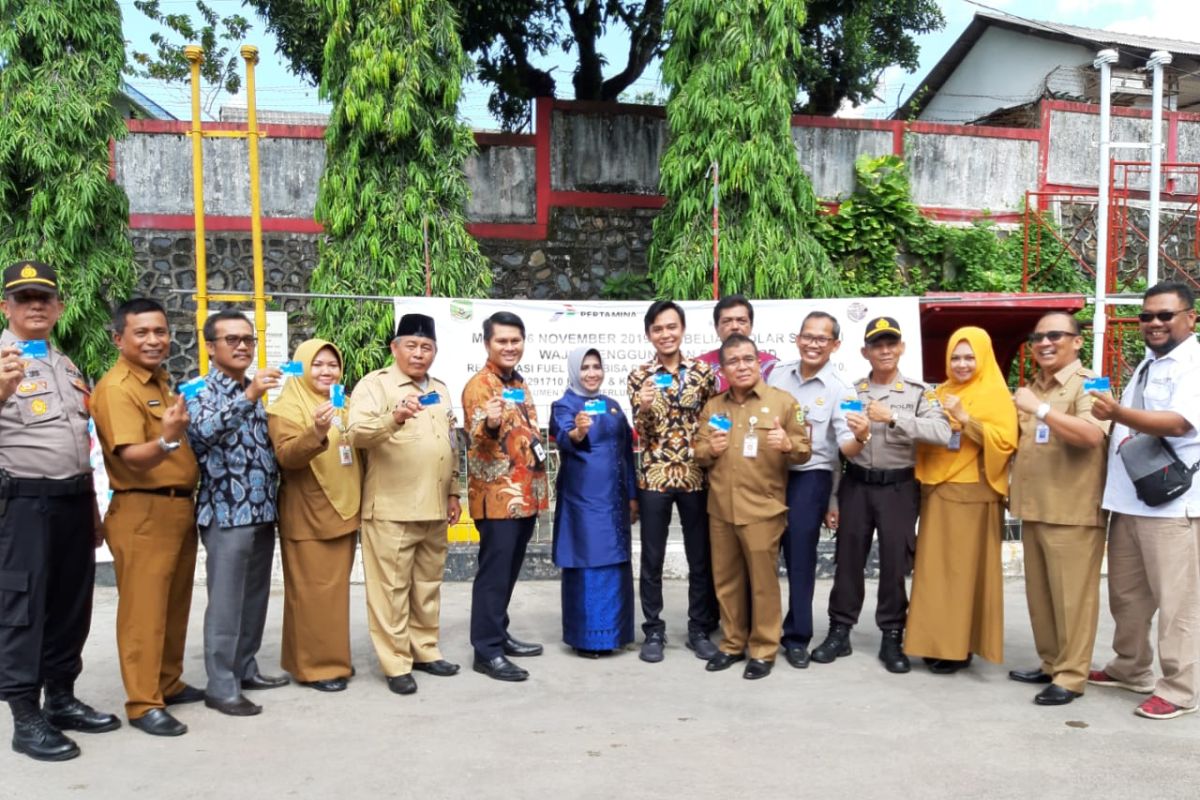 Pendistribusian biosolar di Tanjungpinang tepat sasaran karena "Fuel Card"