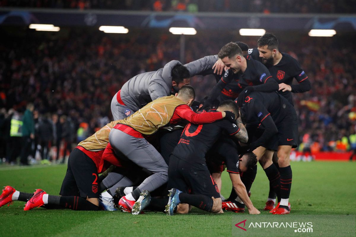 Wali Kota Madrid sesali izinkan suporter Atletico di Anfield