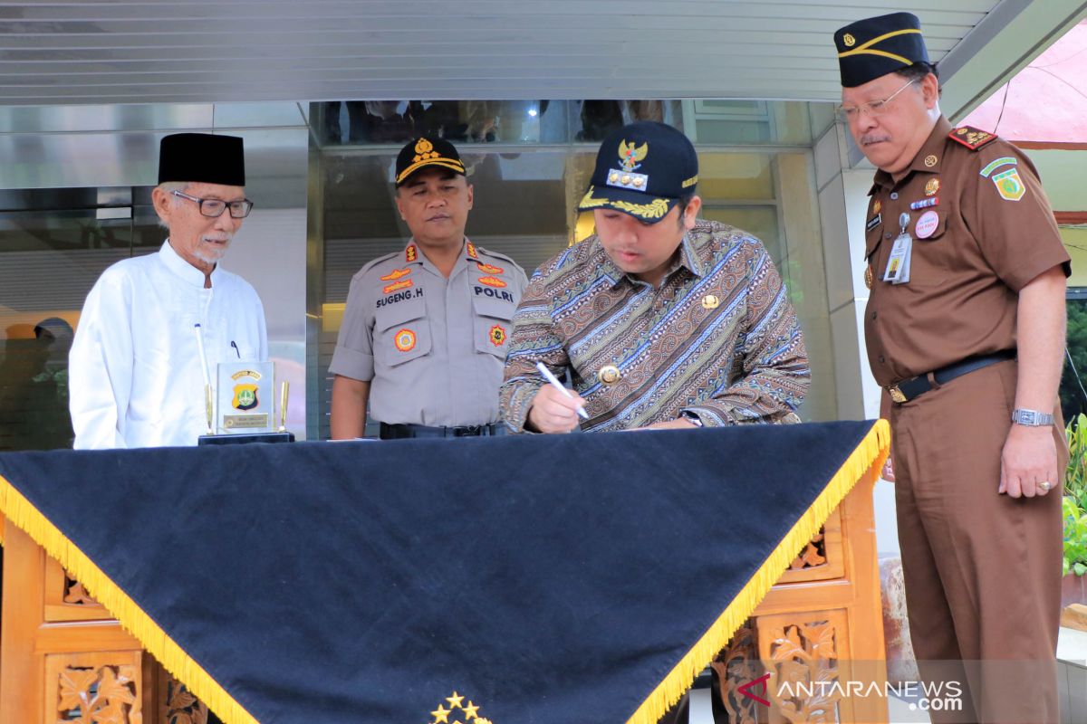 Wujudkan wilayah bebas korupsi, Pemkot Tangerang - Polisi bersinergi