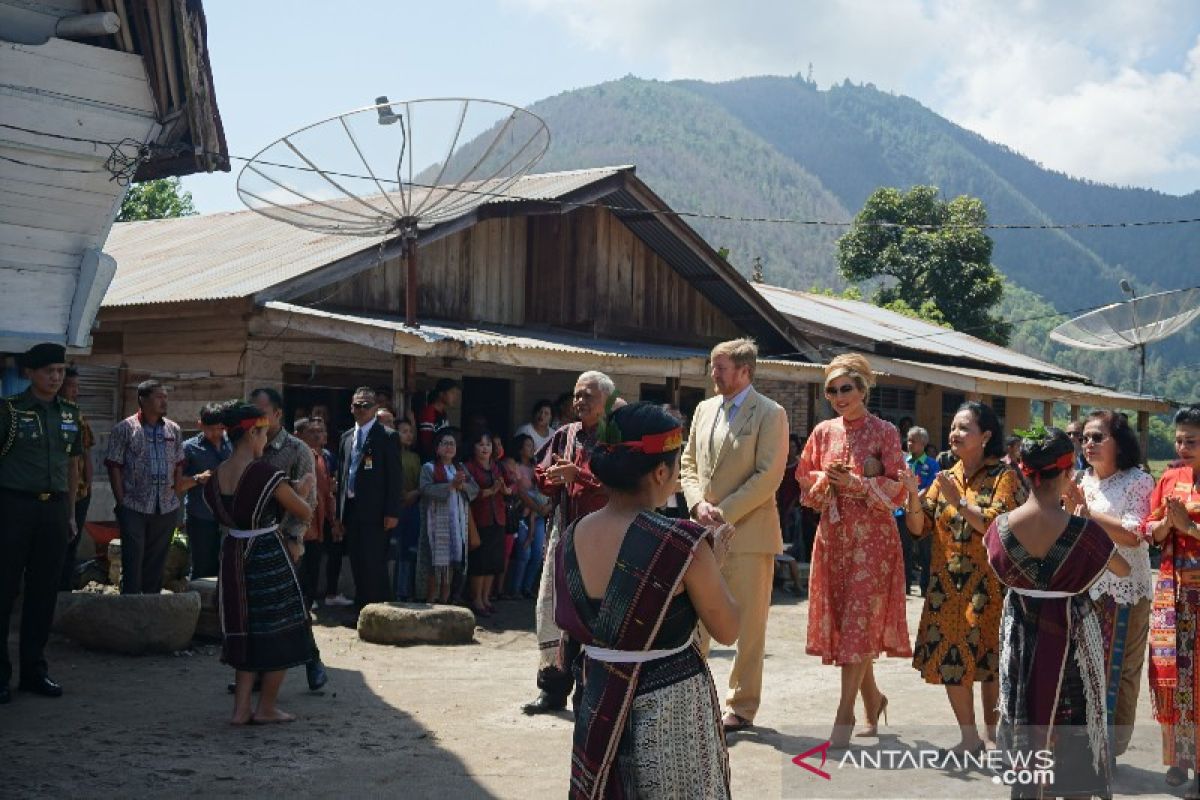 Raja dan Ratu Belanda kunjungi kawasan Ecovillage Silimalombu