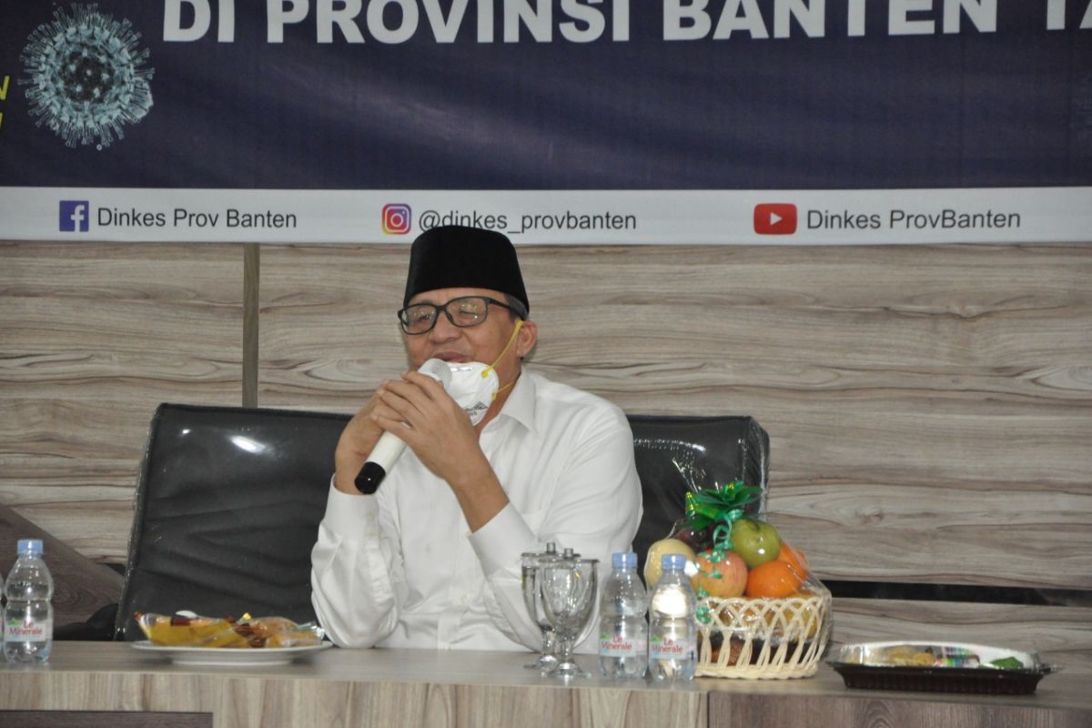 Gubernur Wahidin nyatakan empat warga Banten positif terkena Covid-19