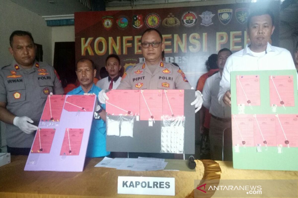 Kapolres HSU sampaikan hasil Operasi Antik Intan 2020