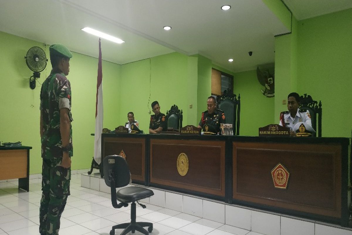 Prajurit TNI jual senpi dan amunisi ke KKB dihukum seumur hidup