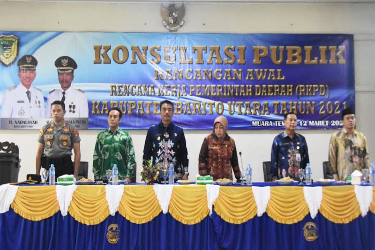 Pemkab Barut gelar konsultasi publik rancangan awal RKPD