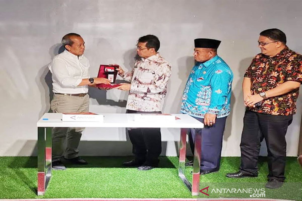 Bupati Murung Raya teken MoU dengan ANTARA