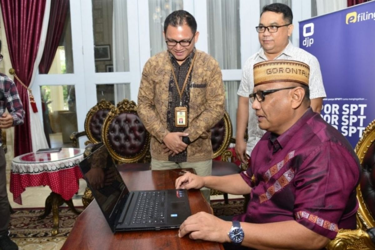 Gubernur Gorontalo imbau warga segera laporkan SPT melalui e-filing