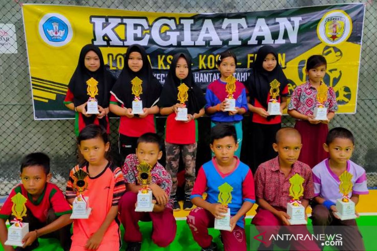 118 atlet ikuti KOSN 2020 Kecamatan Hantakan