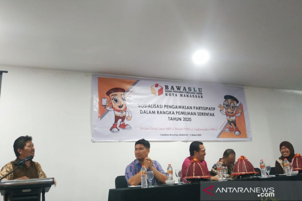 Bawaslu Makassar gandeng LSM dan pegiat pemilu bantu pengawasan partisipatif