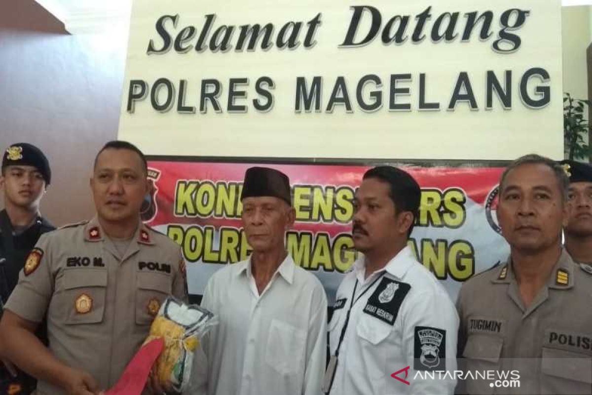 Polres Magelang tahan kakek cabuli anak SD