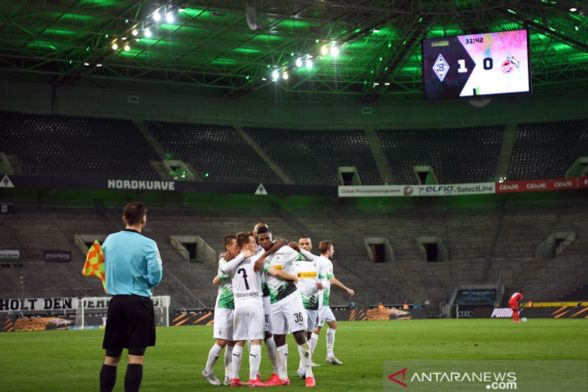 Liga Jerman: Gladbacah taklukkan Cologne demi amankan kembali peringkat keempat