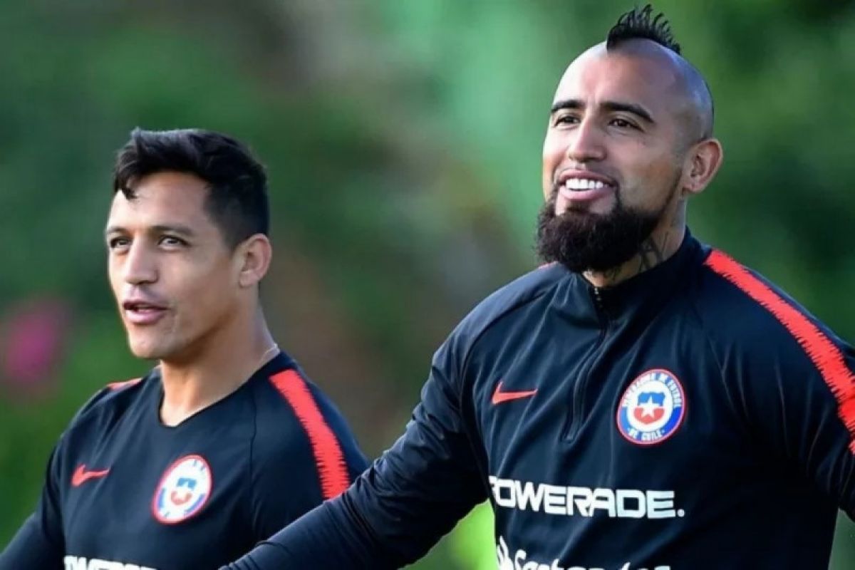 Alexis Sanchez dan Arturo Vidal terancam dikarantina corona