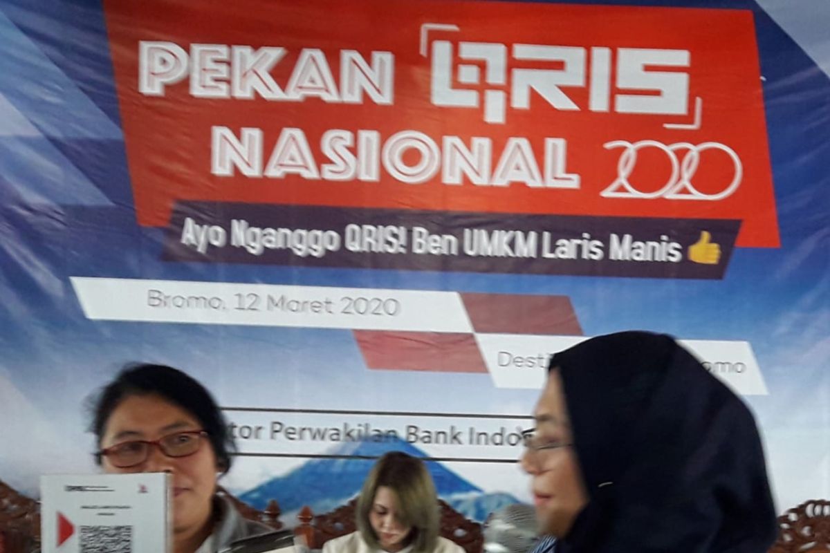 Bank Indonesia Malang dorong pedagang di Bromo gunakan QRIS