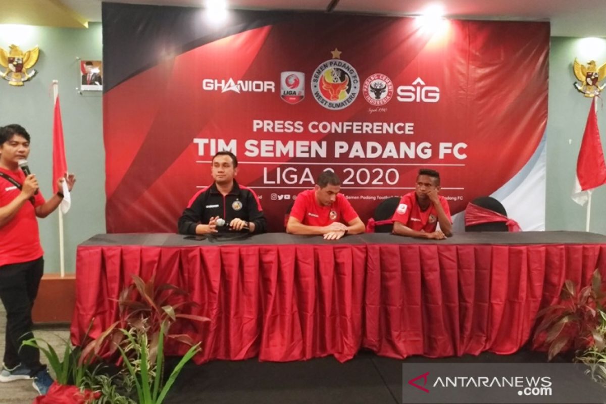 Tim Semen Padang FC diluncurkan, ini nama-nama pemainnya