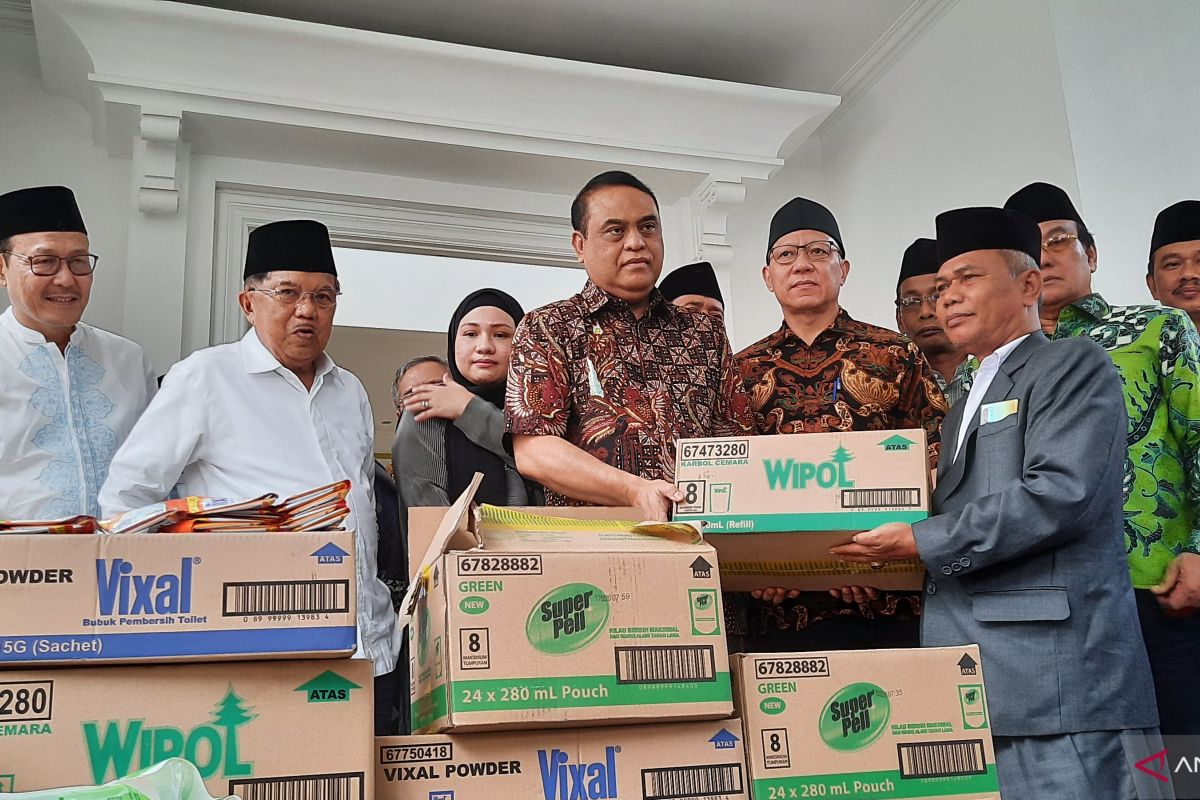DMI salurkan bantuan 100 ribu set karbol di tiga provinsi