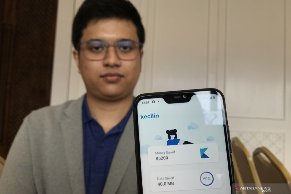 Kecilin, aplikasi penghemat kuota data pengguna Android