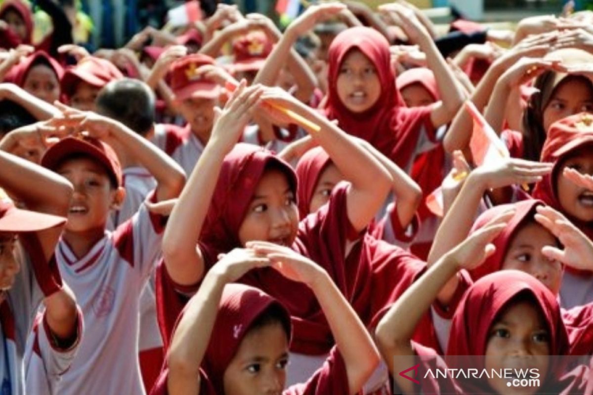Sekolah di Makassar tiadakan salaman antisipasi COVID-19
