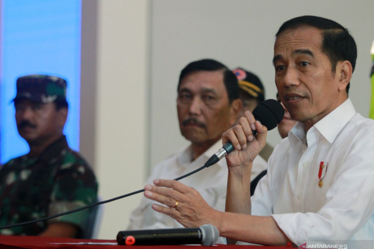Presiden Joko Widodo pimpin langsung satgas penanggulangan COVID-19