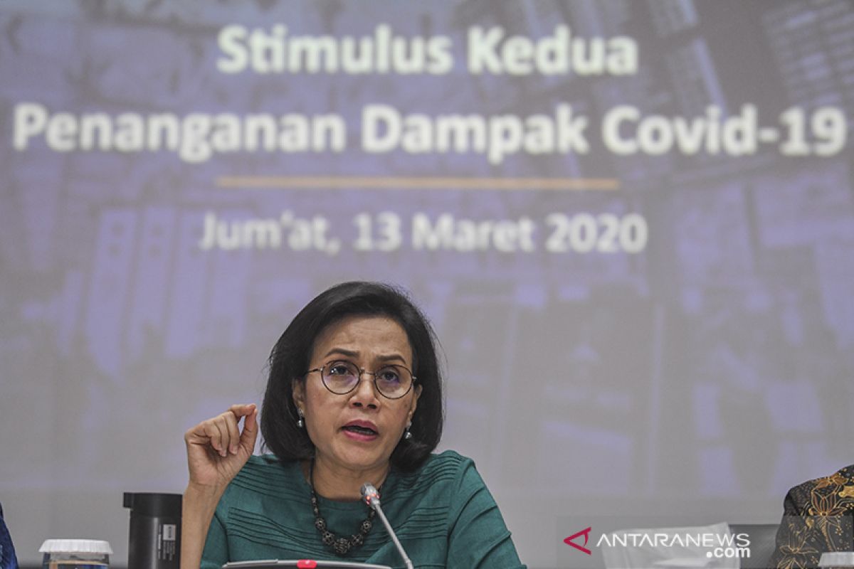 Menkeu Sri Mulyani sebut stimulus jilid tiga fokus pada bidang kesehatan