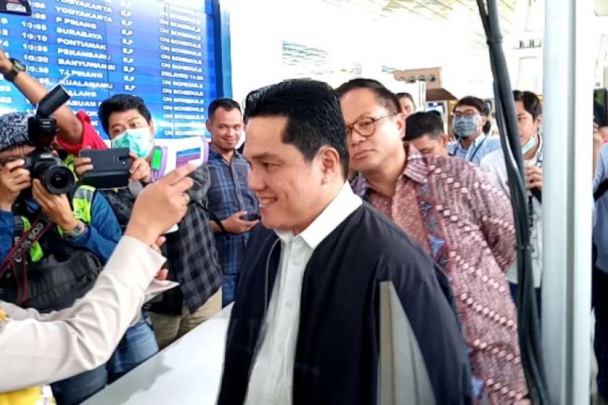 Erick Thohir : Berikan masker kepada yang lebih membutuhkan