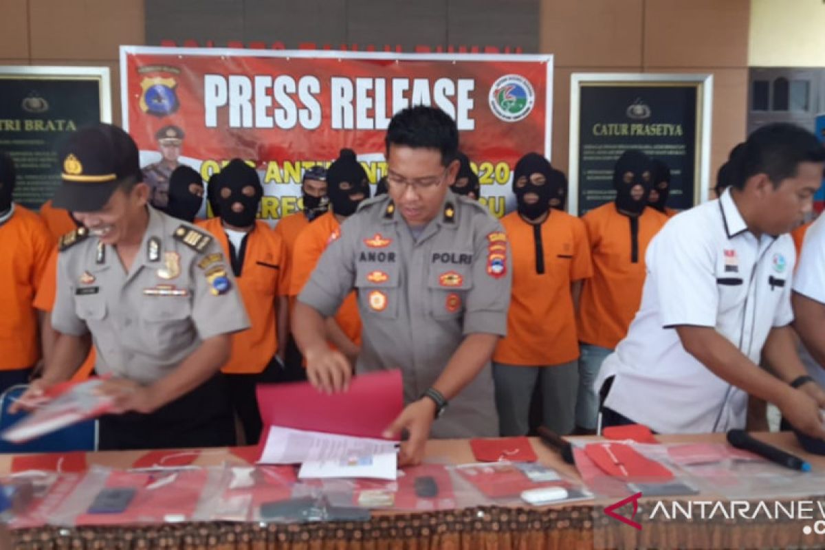 Polres Tanah Bumbu ringkus puluhan pengedar Narkotika