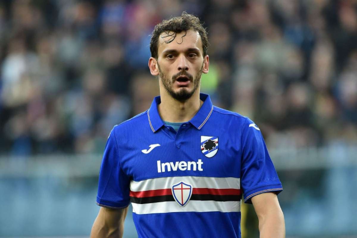 Penyerang Sampdoria menjadi pemain Serie A kedua yang positif COVID-19