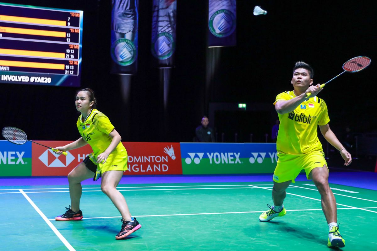 Praveen/Melati rebut tiket semifinal All England, tumbangkan unggulan kedua