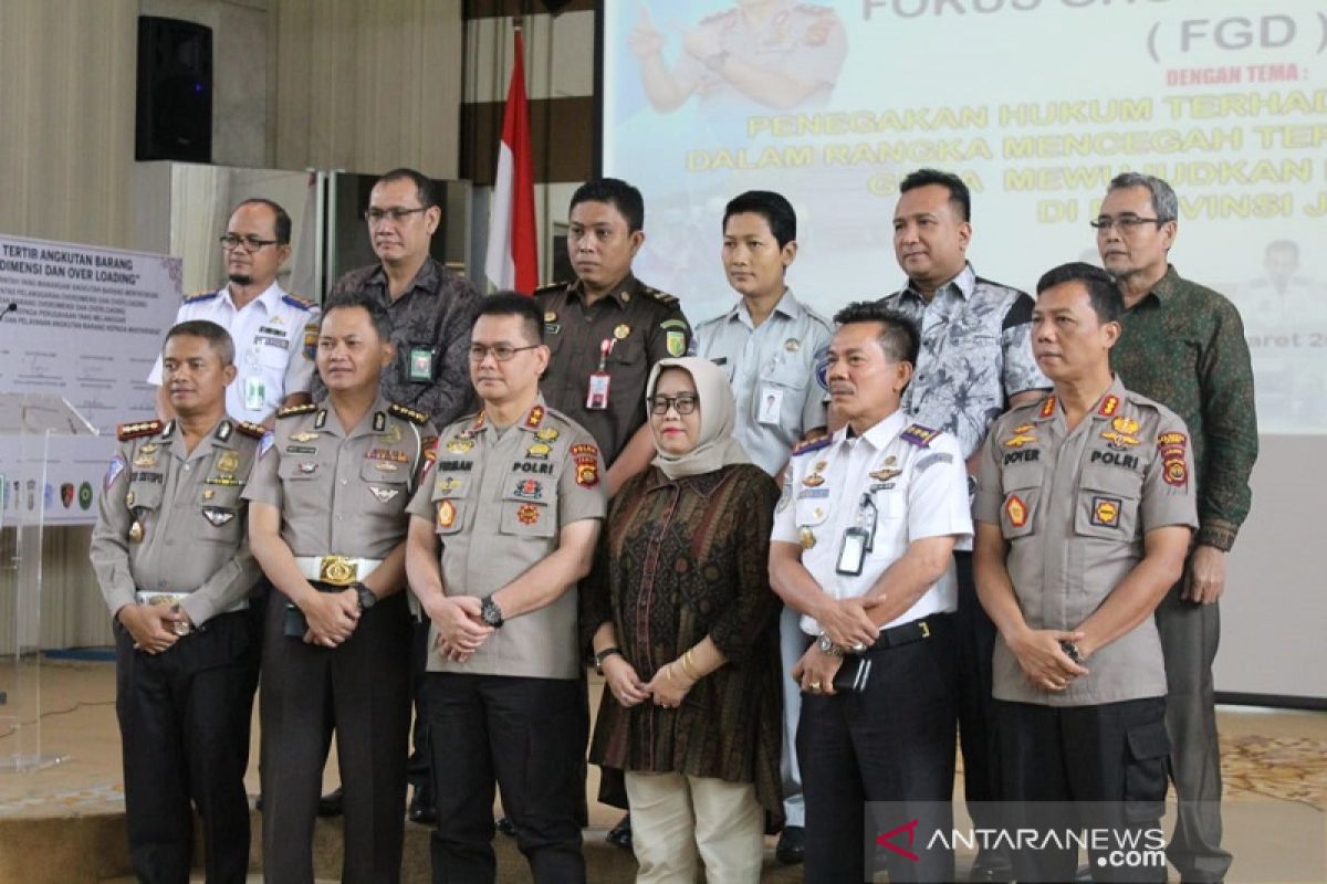 Ditlantas Polda Jambi gelar FGD penegakan hukum  ojek online