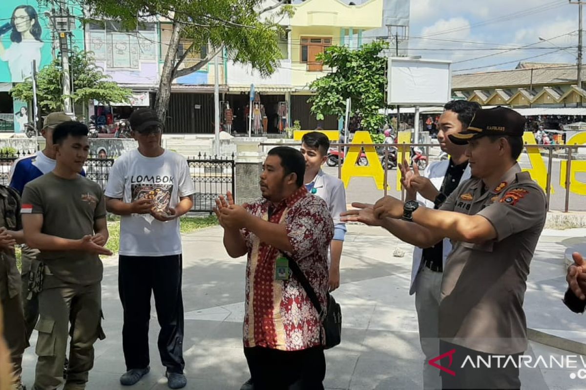 Kapolres Bangka inisiatori gerakan kerja bakti masal