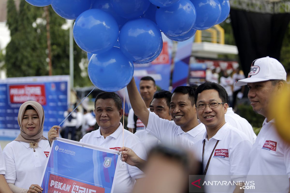 Ribuan warga Gorontalo meriahkan pekan QRIS