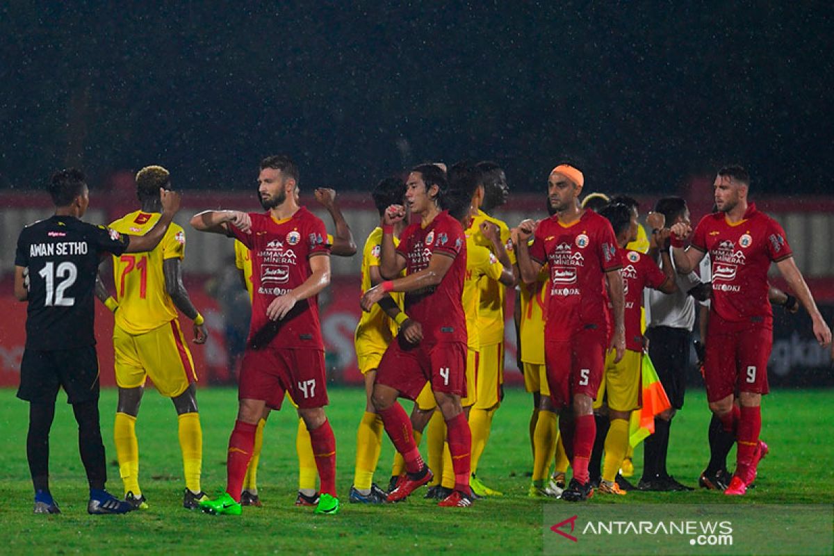 Persija Jakarta liburkan tim selama sepekan