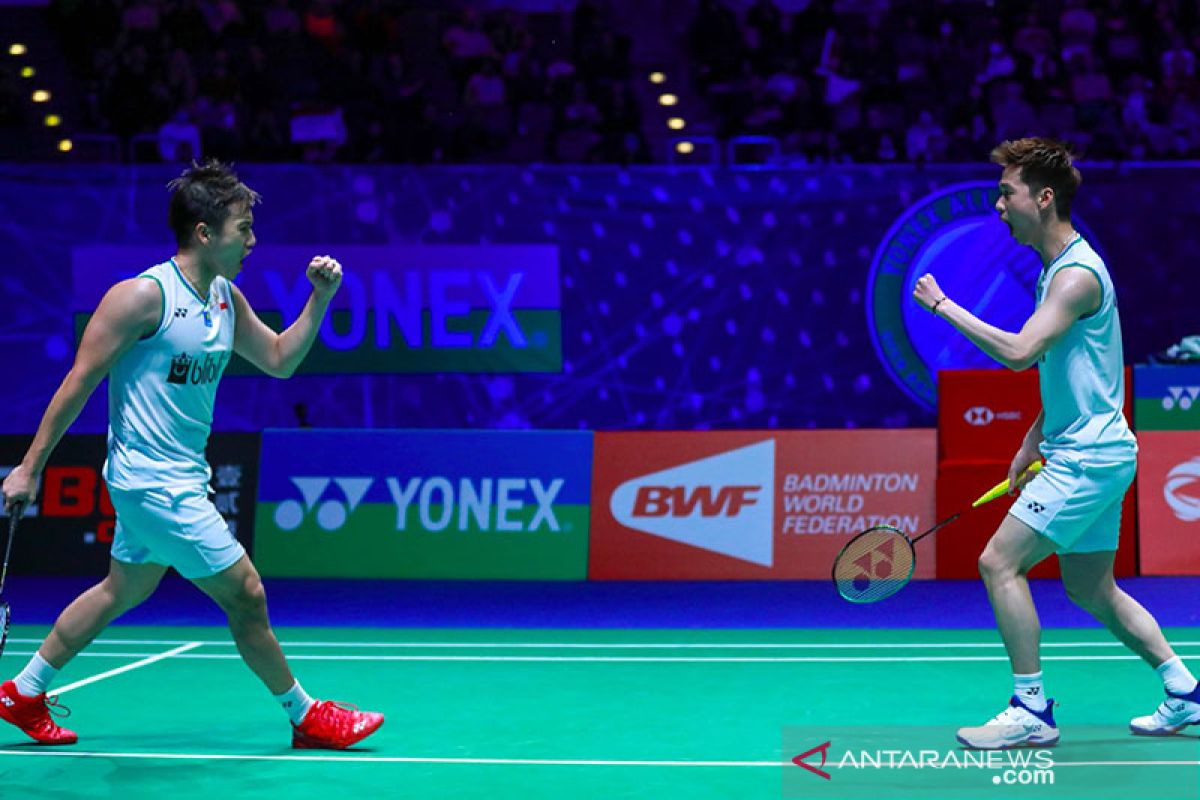 Minions sabet gelar juara Hylo Open 2021dengan kalahkan Leo/Daniel