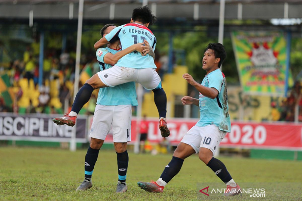 PSBS Biak kalah 0-1 melawan Sulut United