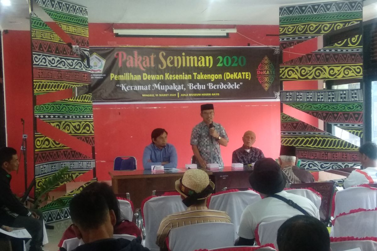 Seniman Aceh Tengah gelar pakat pemilihan ketua dewan kesenian