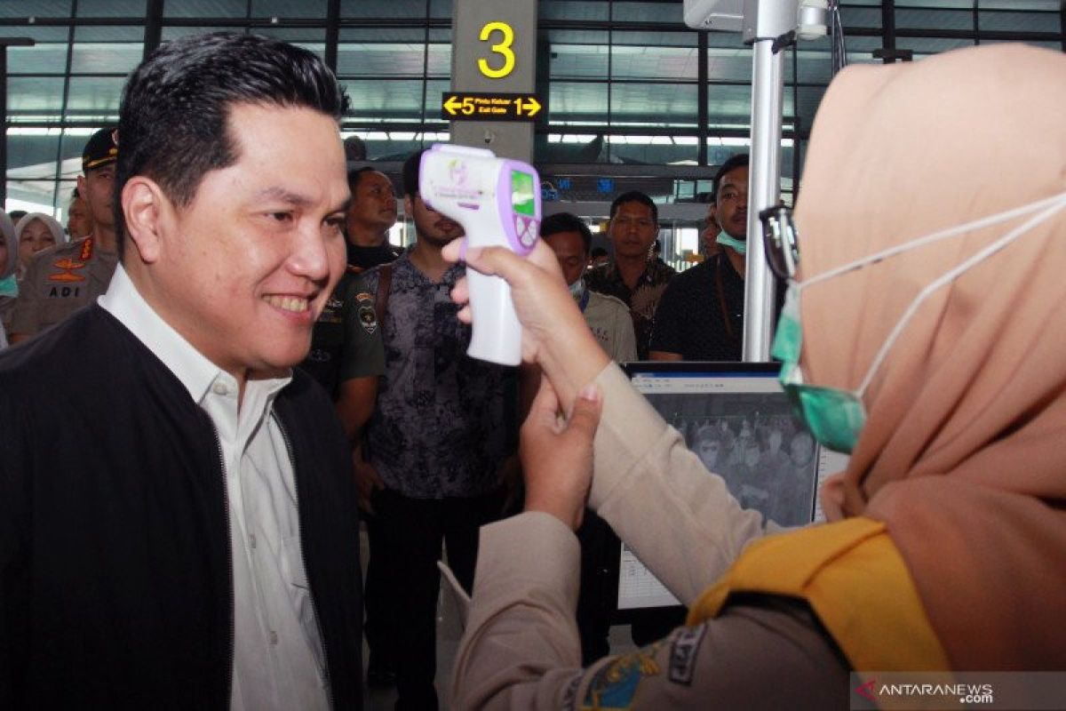 Upaya gencar Menteri BUMN lindungi kesehatan publik di sarana transportasi