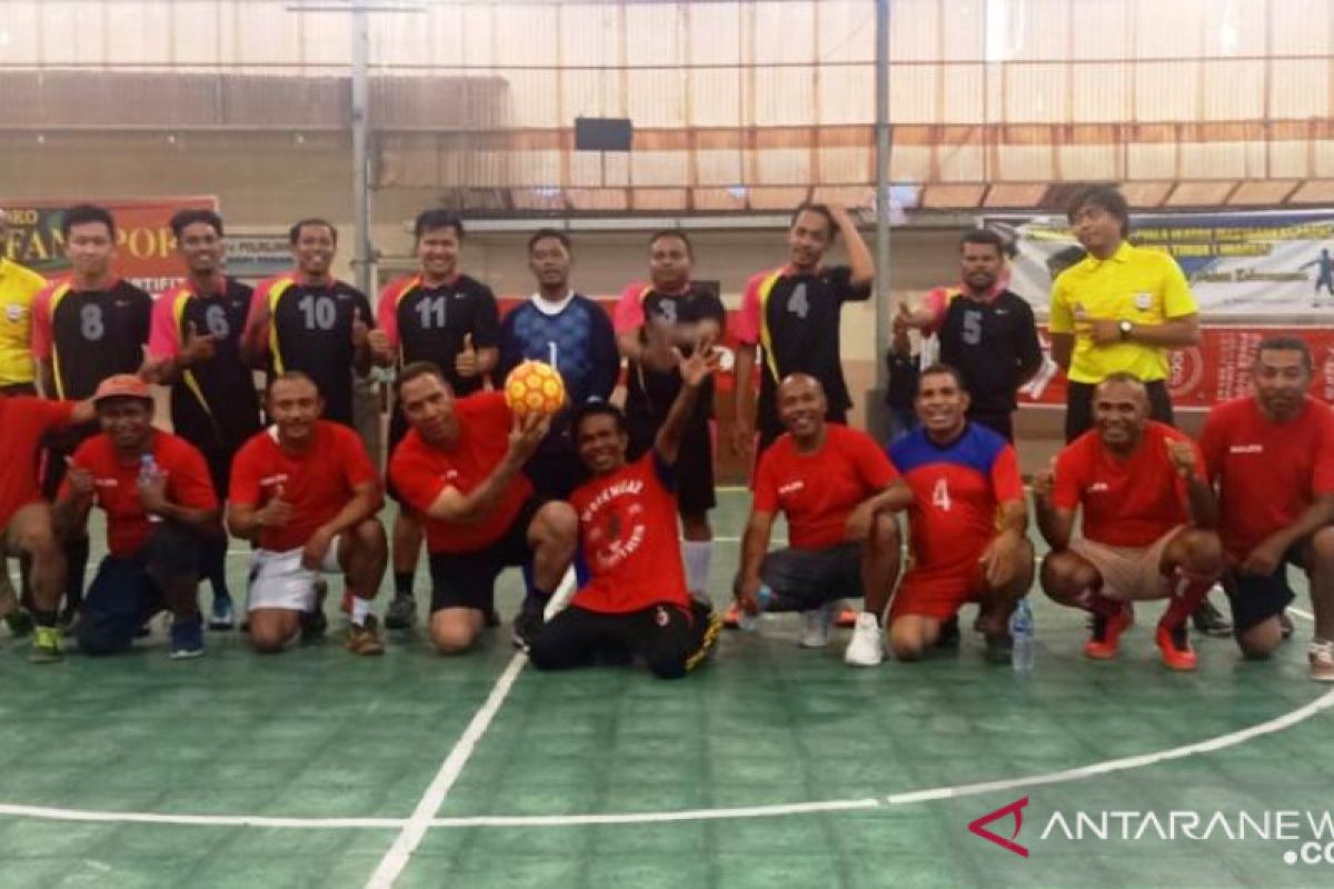 Tim futsal Ikatan Alumni Jatim menang 4-3 atas tim Pinkers Media Jayapura
