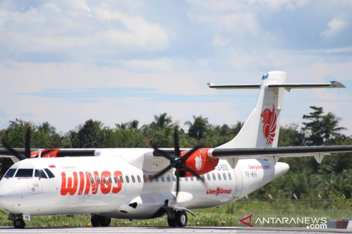 Dampak COVID - 19, Wings Air hentikan sementara penerbangan Pontianak - Kuching