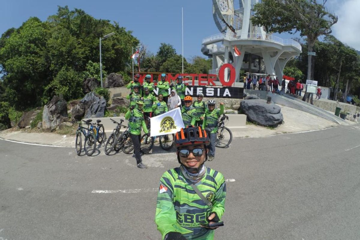 Forum Komunikasi BUMN Aceh sambangi kilometer nol Indonesia