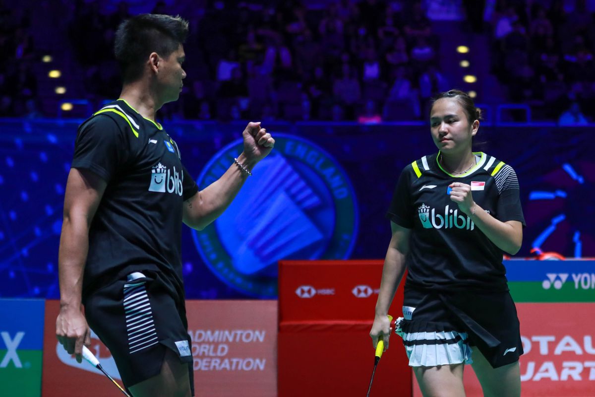 Masuk final All England, ganda campuran Praveen/Melati tingkatkan komunikasi