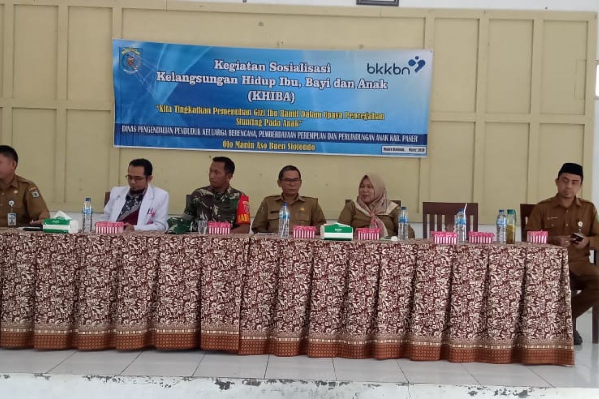 DP2KBP3A Paser gelar sosialisasi kesehatan ibu dan bayi