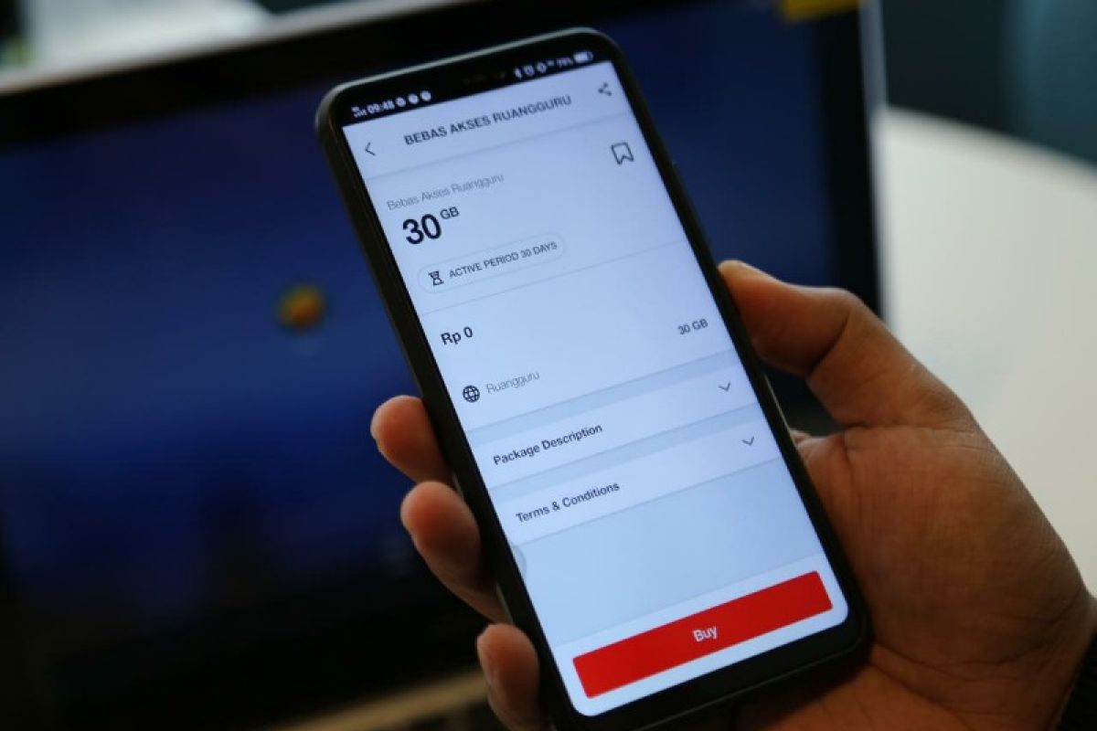 Dari Telkomsel, ada 30GB free 30 hari ke depan untuk belajar dari rumah