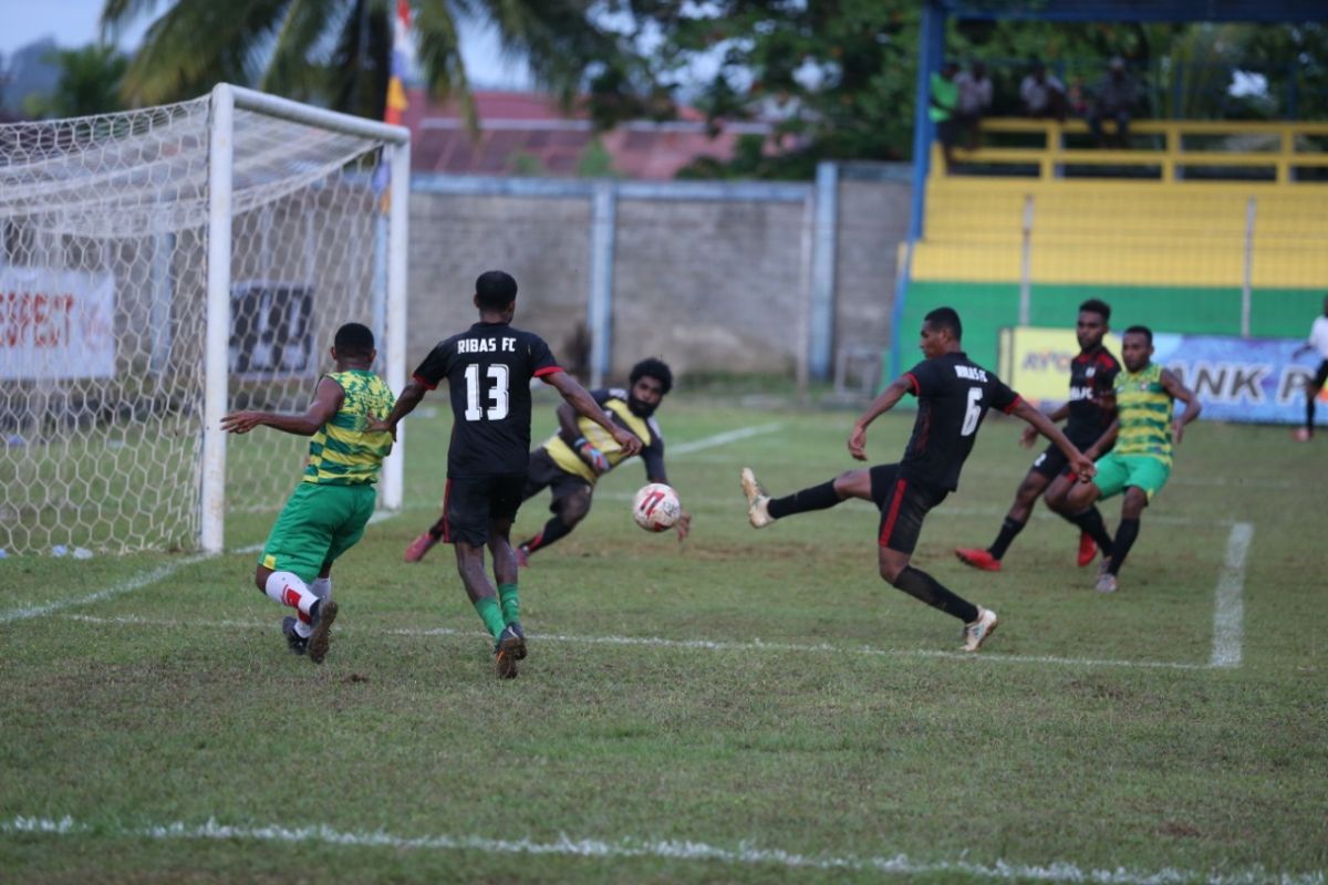 Persewar Waropen menang 4-0 lawan Ribas FC